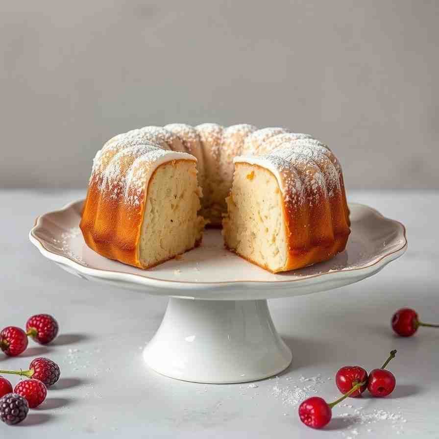 Sour Cream Cake Recipe